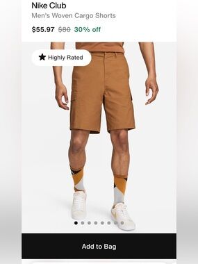 Nike Men’s Woven Cargo Shorts